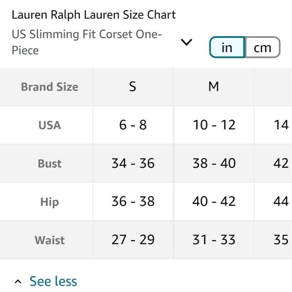 Ralph Lauren Striped Bikini Top Size Medium - Picture 5 of 5